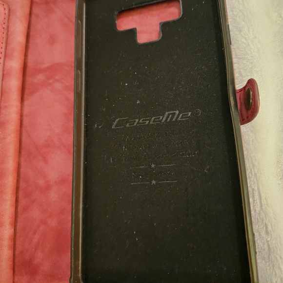 CaseMe mauve wallet with phone case - Picture 8 of 11